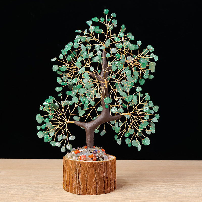 Natural Crystal Tree Decoration for Home and Gifts